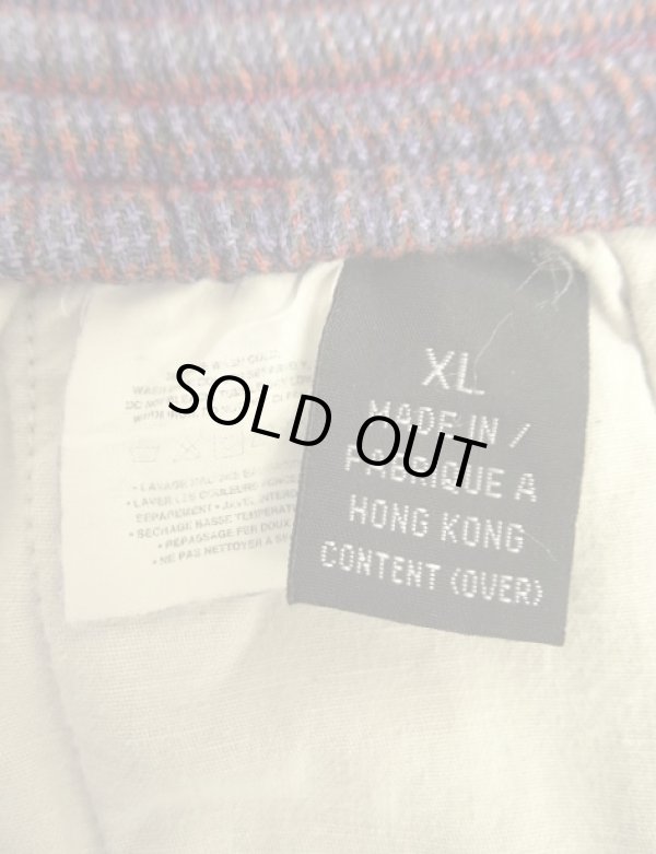 画像2: 90'S PATAGONIA "MONDOS SHORTS" 雪無しタグ ドローコード付き ツータックショーツ パープルチェック (VINTAGE)