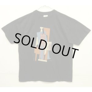 画像: 90'S PABLO PICASSO "HARLEQUIN 1915 " オフィシャル Tシャツ ブラック (VINTAGE)