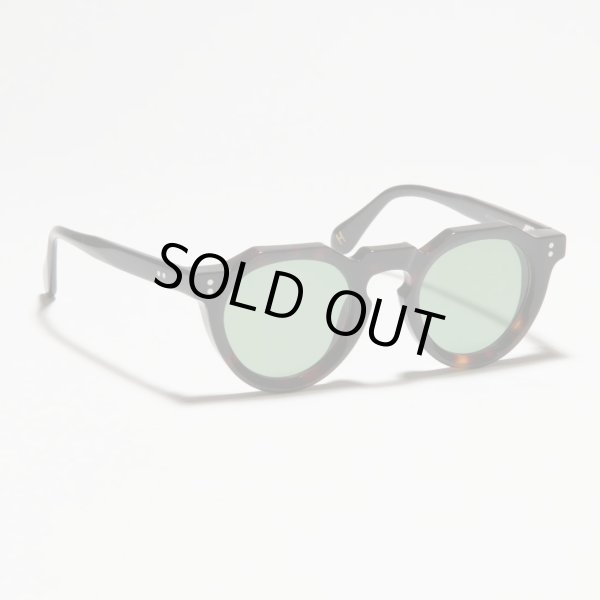 画像3: H OPTICAL "H-03" サングラス デミブラウン/ミッドグリーンレンズ (NEW)