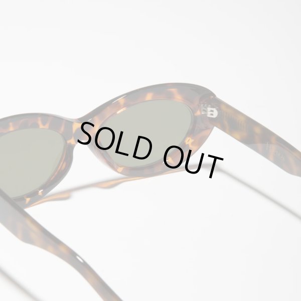 画像4: H OPTICAL "H-10" サングラス デミブラウン/グリーンレンズ (NEW)