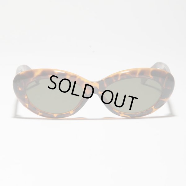 画像2: H OPTICAL "H-10" サングラス デミブラウン/グリーンレンズ (NEW)