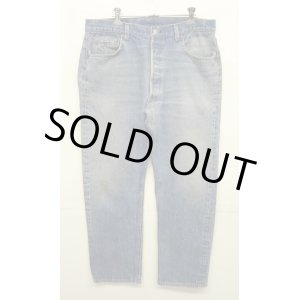 画像: 80'S LEVIS 501 デニム インディゴ USA製 W38L31 (VINTAGE)