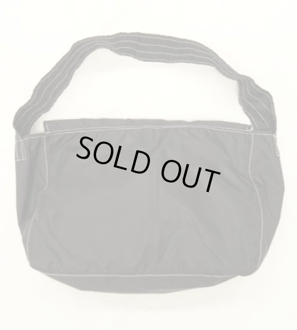 画像6: CS "CHEMICAL NEWSPAPER" ナイロン ニュースペーパーバッグ ブラック USA製 (NEW)