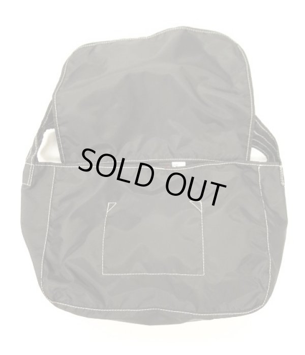 画像3: CS "CHEMICAL NEWSPAPER" ナイロン ニュースペーパーバッグ ブラック USA製 (NEW)