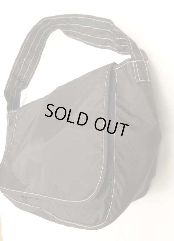 画像4: CS "CHEMICAL NEWSPAPER" ナイロン ニュースペーパーバッグ ブラック USA製 (NEW)