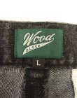 画像2: WOODBLOCK "2TUCK BLACK DENIM TROUSER" BLACK (NEW)