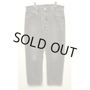 画像: 90'S LEVIS 501 デニム ブラック USA製 W36L30 (VINTAGE)