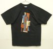 画像1: 90'S PABLO PICASSO "HARLEQUIN 1915 " オフィシャル Tシャツ ブラック (VINTAGE)