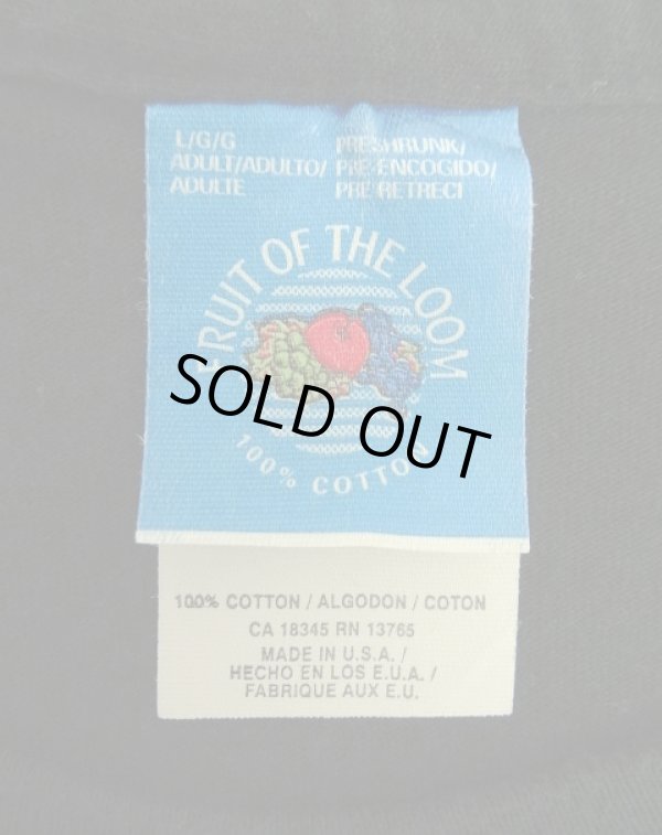 画像2: 90'S THE X FILES 両面プリント シングルステッチ 半袖 Tシャツ ブラック USA製 (VINTAGE)