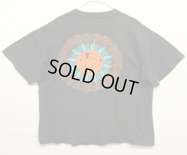 画像6: 90'S BLIND MELON 両面プリント シングルステッチ 半袖 Tシャツ ブラック USA製 (VINTAGE)
