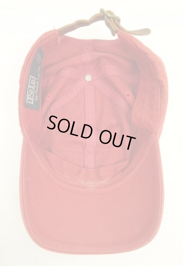 画像5: 90'S RALPH LAUREN ワッペン付き トラッカーキャップ レッド (VINTAGE)