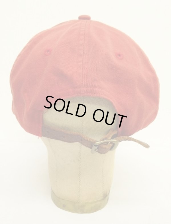 画像4: 90'S RALPH LAUREN ワッペン付き トラッカーキャップ レッド (VINTAGE)