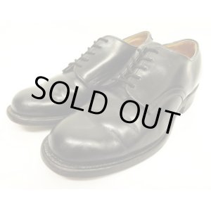 画像: 70'S アメリカ軍 US NAVY "HANOVER SHOE INC製" レザーソール サービスシューズ (VINTAGE)