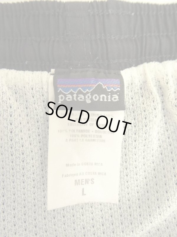 画像2: 09'S PATAGONIA "BAGGIES SHORTS" ナイロン バギーズショーツ ブラック (VINTAGE)