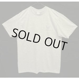 画像: アメリカ軍 USAF (US AIR FORCE) 両面リフレクタープリント Tシャツ アッシュグレー (USED)