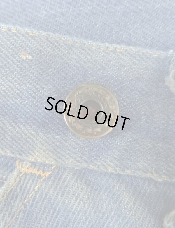 画像5: 80'S BIG MAC 月桂樹ボタン デニム ペインターパンツ インディゴ W36L29 USA製 (VINTAGE)