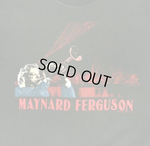 画像3: 90'S MAYNARD FERGUSON シングルステッチ 両面プリント 半袖 Tシャツ ブラック USA製 (VINTAGE)