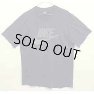画像: 80'S NIKE 紺タグ シングルステッチ 半袖 Tシャツ ネイビー USA製 (VINTAGE)