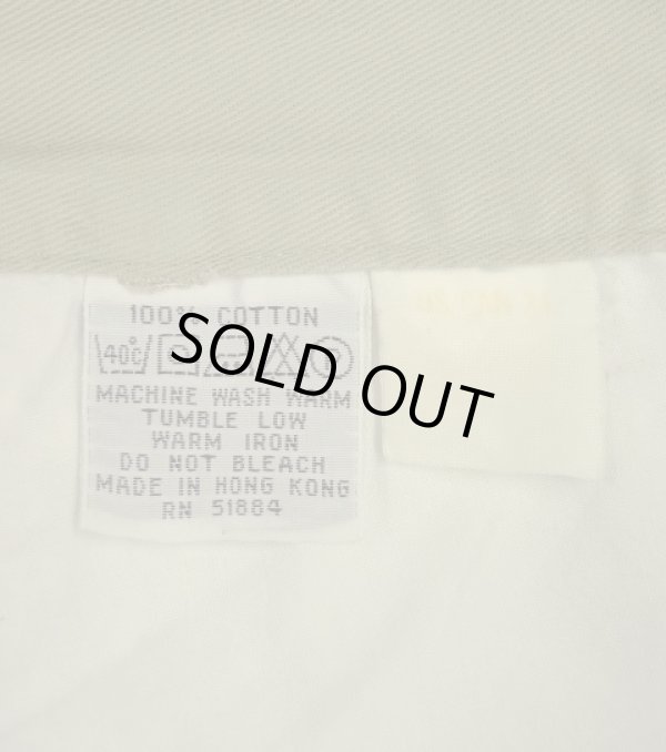 画像2: 80'S PATAGONIA "Rマーク無しタグ" ツープリーツ チノショーツ ベージュ (VINTAGE)