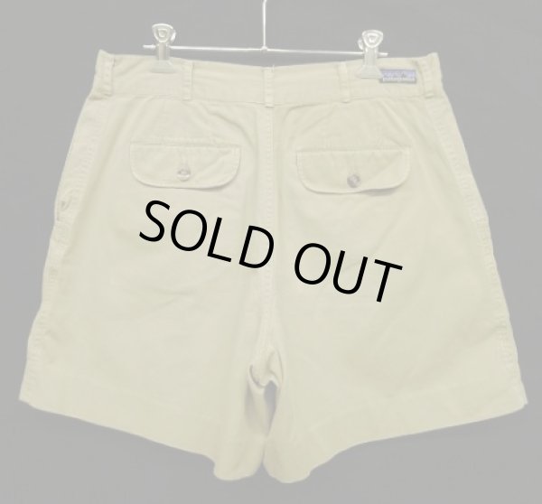 画像5: 80'S PATAGONIA "Rマーク無しタグ" ツープリーツ チノショーツ ベージュ (VINTAGE)