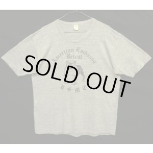画像: 80'S アメリカ軍 USMC シングルステッチ 半袖 Tシャツ ヘザーグレー USA製 (VINTAGE)