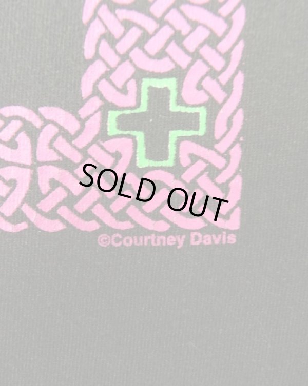 画像4: 90'S FASHION VICTIM "COURTNEY DAVIS" 半袖 Tシャツ ブラック USA製 (VINTAGE)