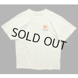 画像: 90'S MASTER CARD & WESTERN UNION 両面プリント 半袖 Tシャツ ホワイト (VINTAGE)