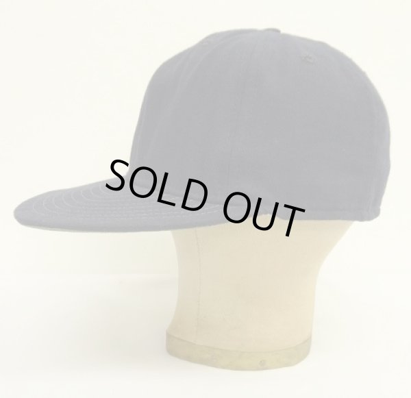 画像3: 80'S LL Bean x NEW ERA ウール 6パネル キャップ ネイビー USA製 (VINTAGE)