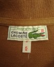 画像2: 70'S CHEMISE LACOSTE ポロシャツ ブラウン フランス製 (VINTAGE)