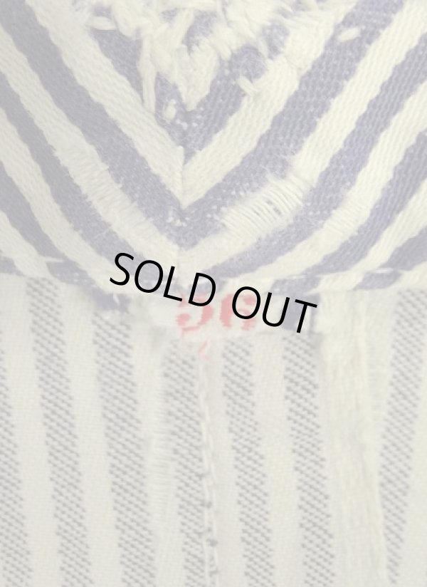 画像3: 60'S ジャーマンワーク ワークジャケット カバーオール ストライプ (VINTAGE)