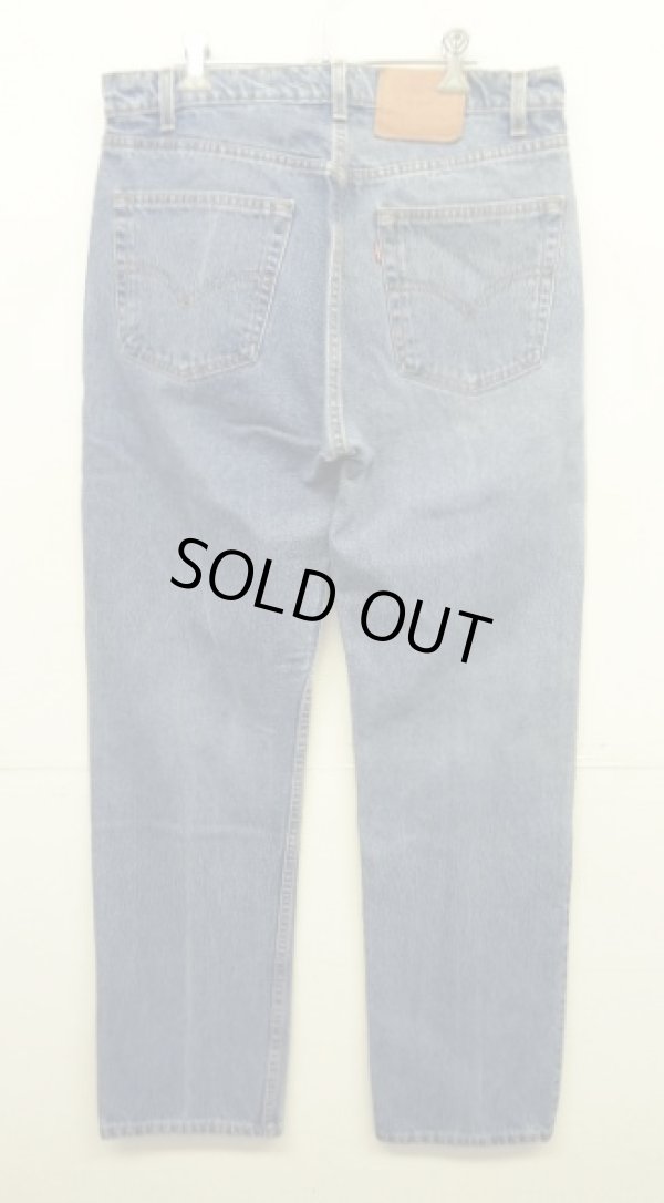 画像3: 90'S LEVIS 505 デニム インディゴ USA製 W34L32 (VINTAGE)