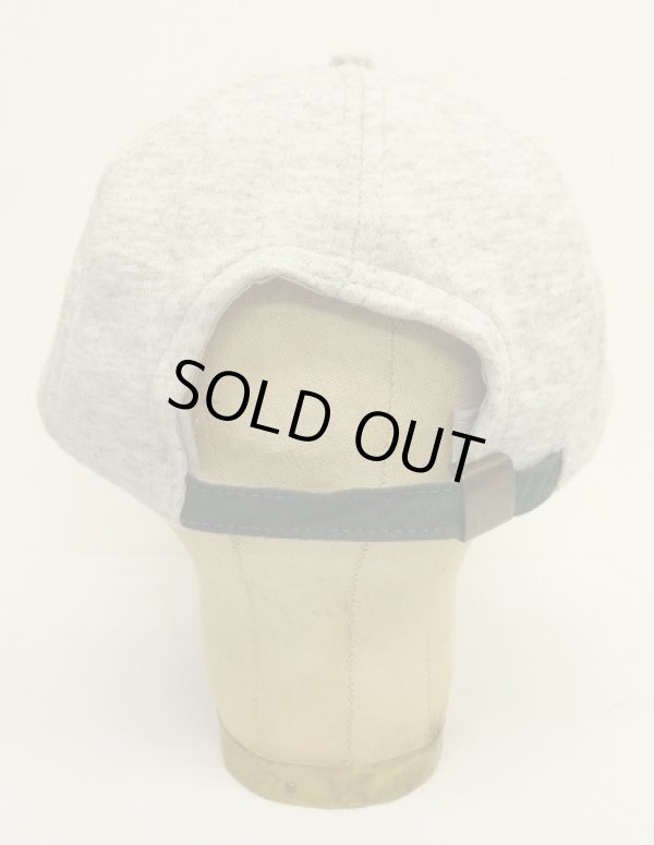 画像5: 90'S J.CREW 旧タグ スウェット/ツイル 6パネルキャップ アッシュグレー/ダークグリーン (DEADSTOCK)