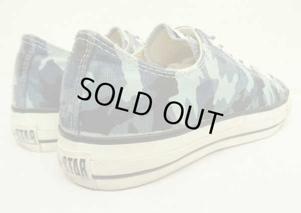 画像3: 90'S CONVERSE "ALL STAR LO" キャンバス スニーカー ブルーカモ USA製 BOX付き (VINTAGE)