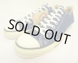画像: 90'S CONVERSE "ALL STAR LO" キャンバス スニーカー ネイビー USA製 (DEADSTOCK)