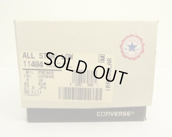 画像6: 90'S CONVERSE "ALL STAR LO" キャンバス スニーカー ブルーカモ USA製 BOX付き (VINTAGE)