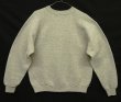 画像4: 80'S JERZEES "OLD POSTMEN NEVER DIE" ハンドペイント ラグランスリーブ スウェットシャツ ヘザーグレー USA製 (VINTAGE)