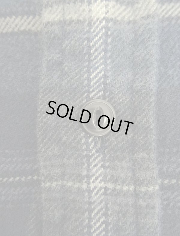 画像4: 90'S RALPH LAUREN チンスト＆マチ付き ヘビーフランネル 長袖 ワークシャツ チェック柄 (VINTAGE)