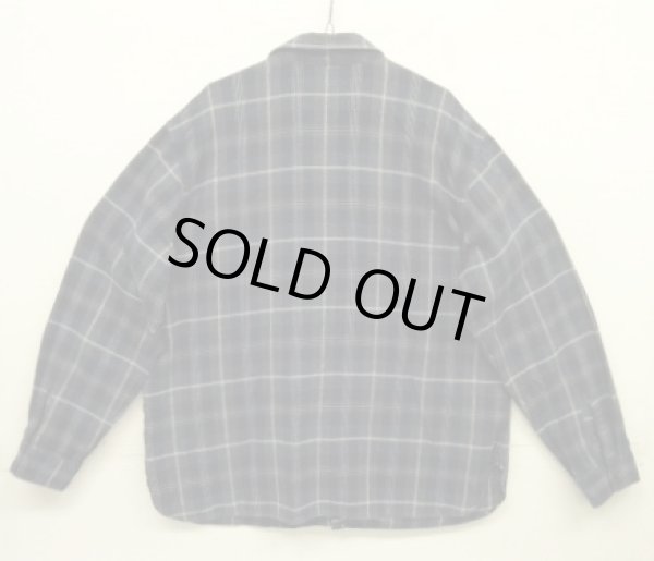 画像6: 90'S RALPH LAUREN チンスト＆マチ付き ヘビーフランネル 長袖 ワークシャツ チェック柄 (VINTAGE)