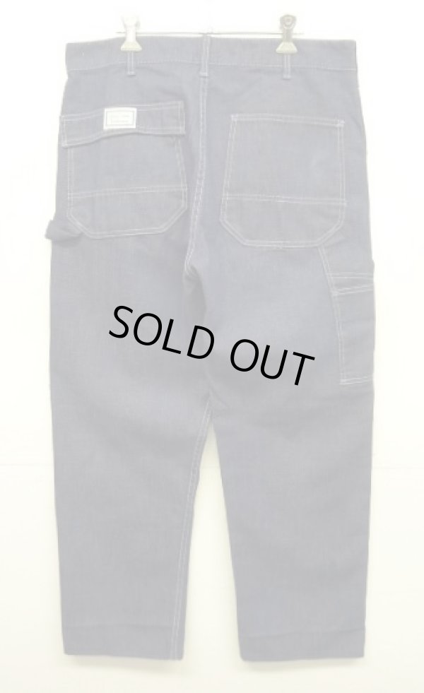 画像5: 70'S SEARS デニム ペインターパンツ インディゴ SCOVILLジップ USA製 (VINTAGE)