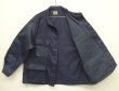 画像4: アメリカ軍 "VITIN GARMENT MFG CORP製" BDUジャケット ネイビー/ツートンカラー XL-R (DEADSTOCK)
