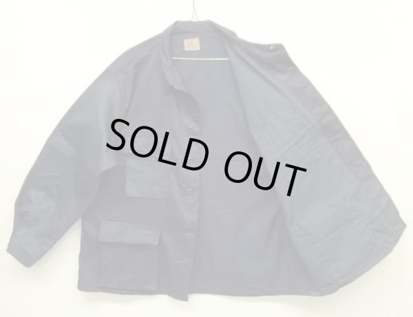 画像4: アメリカ軍 "VITIN GARMENT MFG CORP製" BDUジャケット ネイビー/ツートンカラー XL-R (DEADSTOCK)