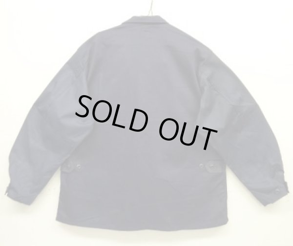 画像5: アメリカ軍 "VITIN GARMENT MFG CORP製" BDUジャケット ネイビー/ツートンカラー XL-R (DEADSTOCK)