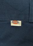 画像4: 80'S DICKIES チビタグ ツープリーツ ワークパンツ ネイビー W34L30 USA製 (VINTAGE)