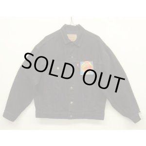 画像: 90'S LEVIS "57510" デニム トラッカージャケット ブラック USA製 (DEADSTOCK)