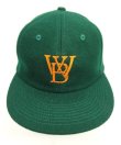 画像2: WOODBLOCK "CLASSIC WB LOGO WOOL CAP" GREEN (NEW)