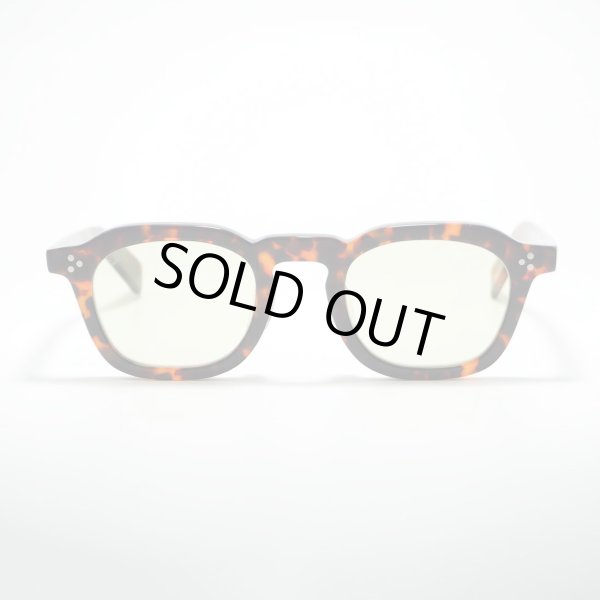 画像1: H OPTICAL "H-09" サングラス デミブラウン/ライトグリーンレンズ (NEW)