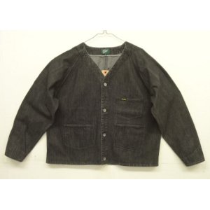 画像: WOODBLOCK "DENIM ENGINEER JACKET" BLACK (NEW)