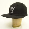 画像1: WOODBLOCK "CLASSIC WB LOGO WOOL CAP" BLACK (NEW)