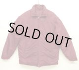 画像: 60'S COMFY チンスト付き ダウン入り コーチジャケット バーガンディ USA製 (VINTAGE)