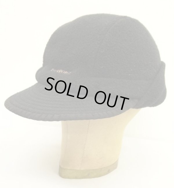 画像2: 00'S PATAGONIA "SYNCHILLA DUCKBILL CAP" フリースキャップ ブラック (VINTAGE)